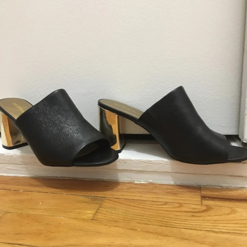 BCBG Slide Sandal Heels